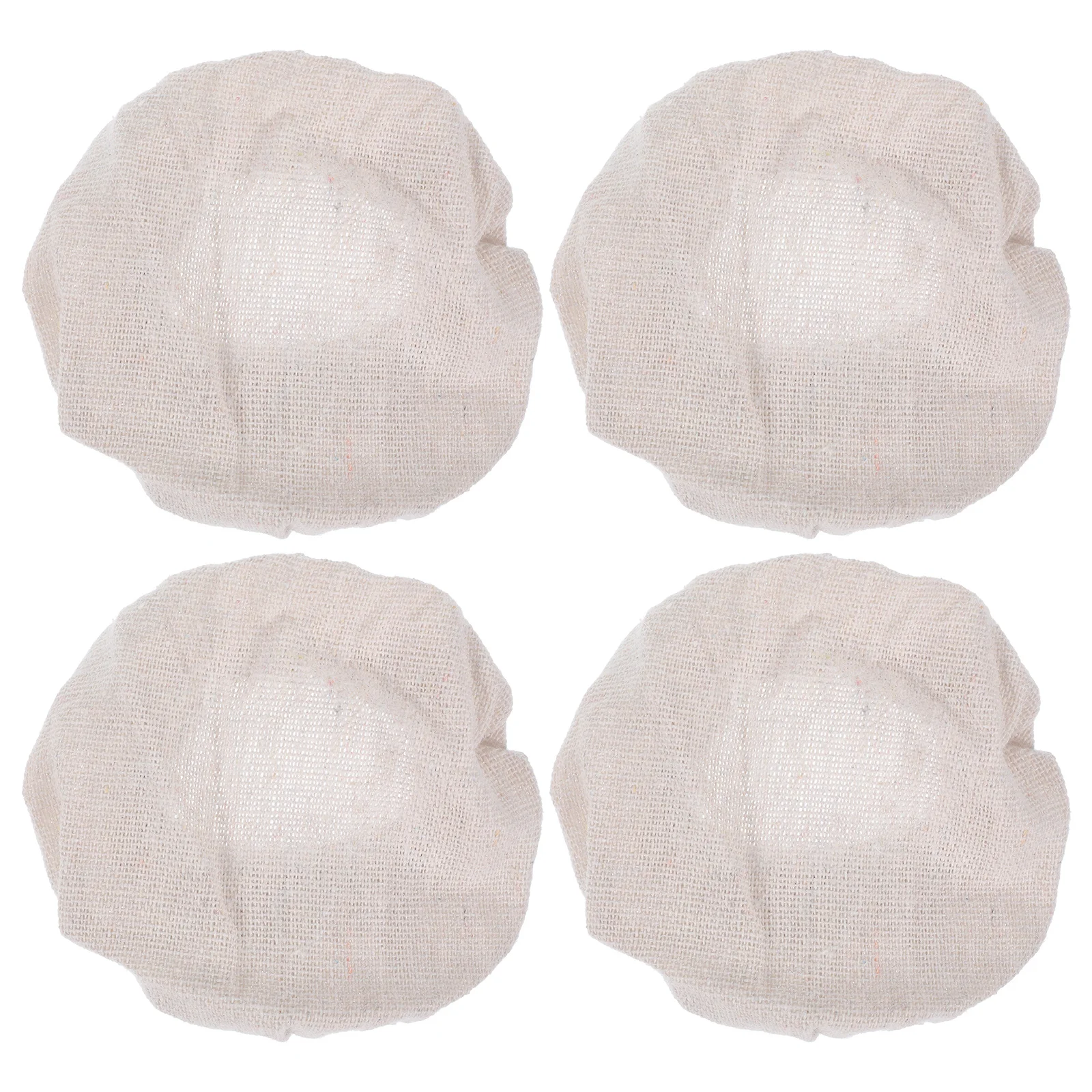 

4Pcs Unbleached Cloth Covers for Fermentation Jars Sourdough Starter Accessories Sourdough Starter Cloth Cover
