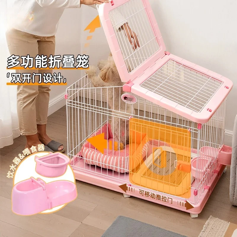 

Alice Indoor Family Room Kennel Cage Medium Small Teddy Corgi Pet Dog Cage