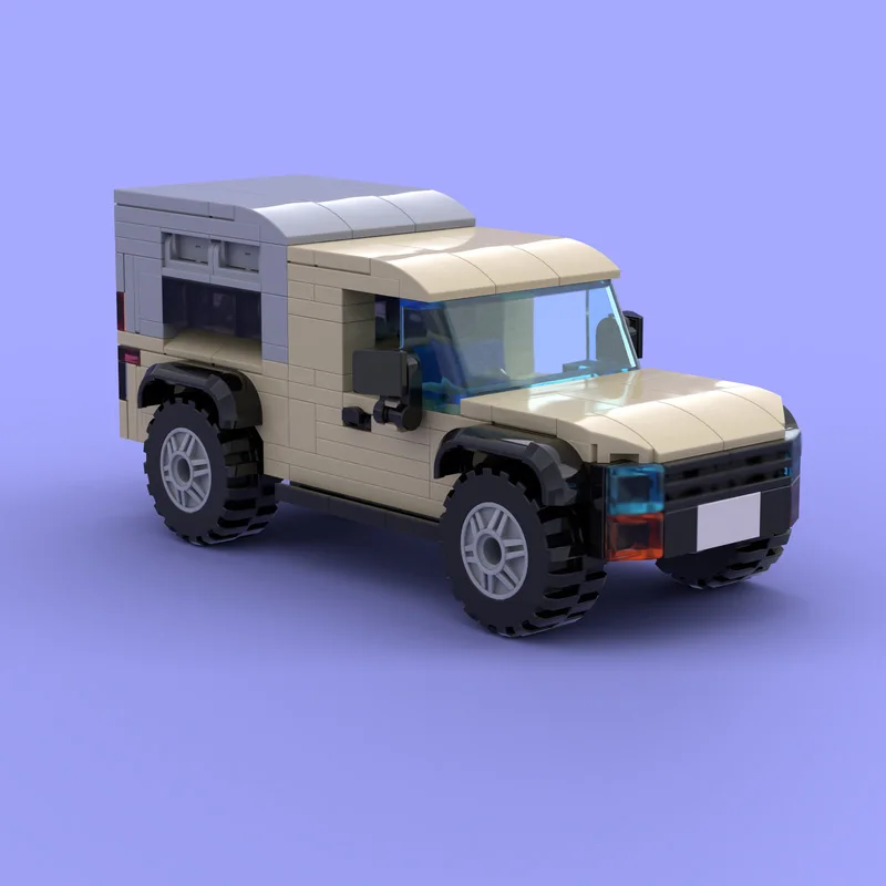 Speed Racing Car Model MOC Building Bricks Ute With A Pull Of Cover Modular Technology Children Holiday Gifts Assemble Toys Suit