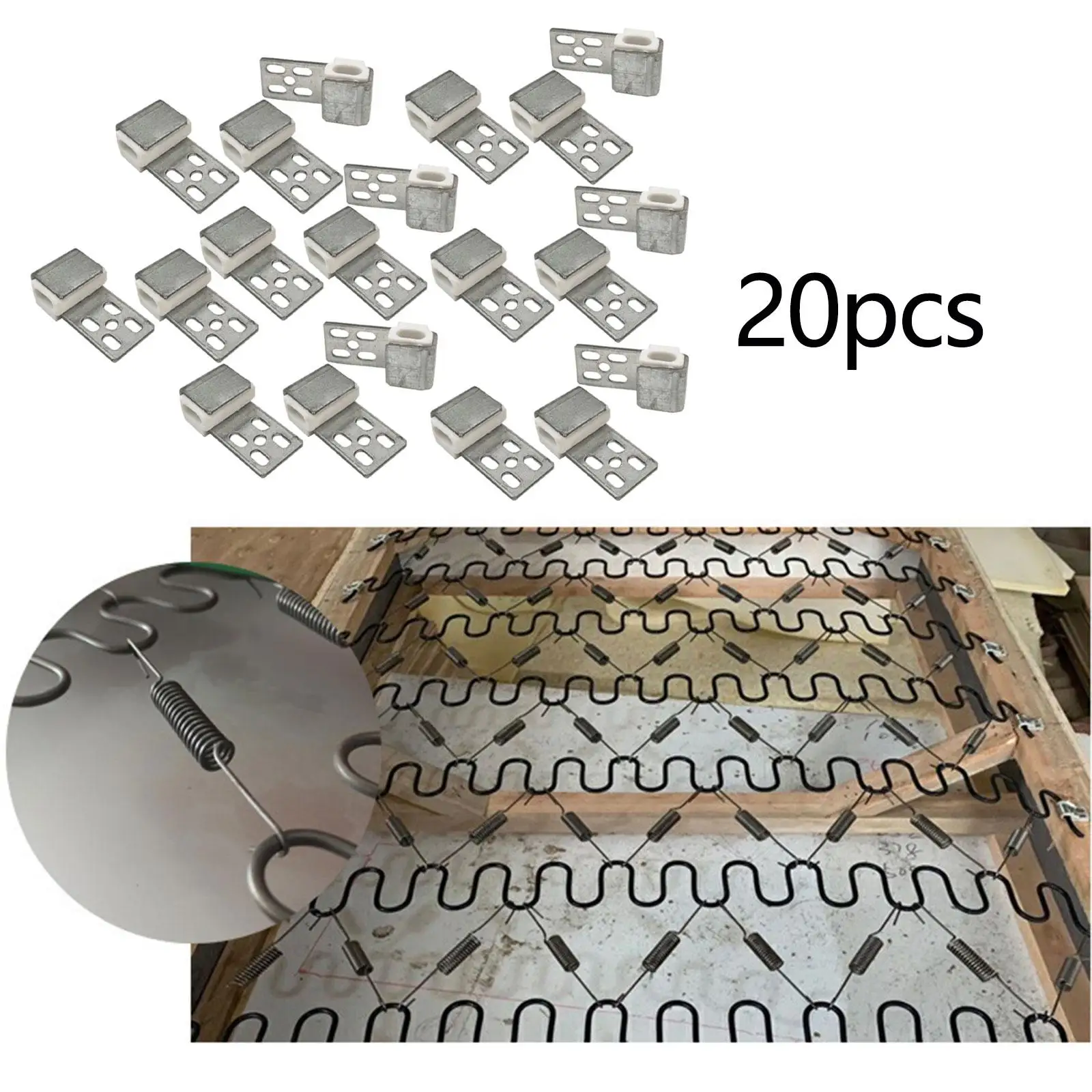 

Прочные железные пружинные зажимы для диванов, набор для ремонта обивки, комплектующие для диванов в гостиную
