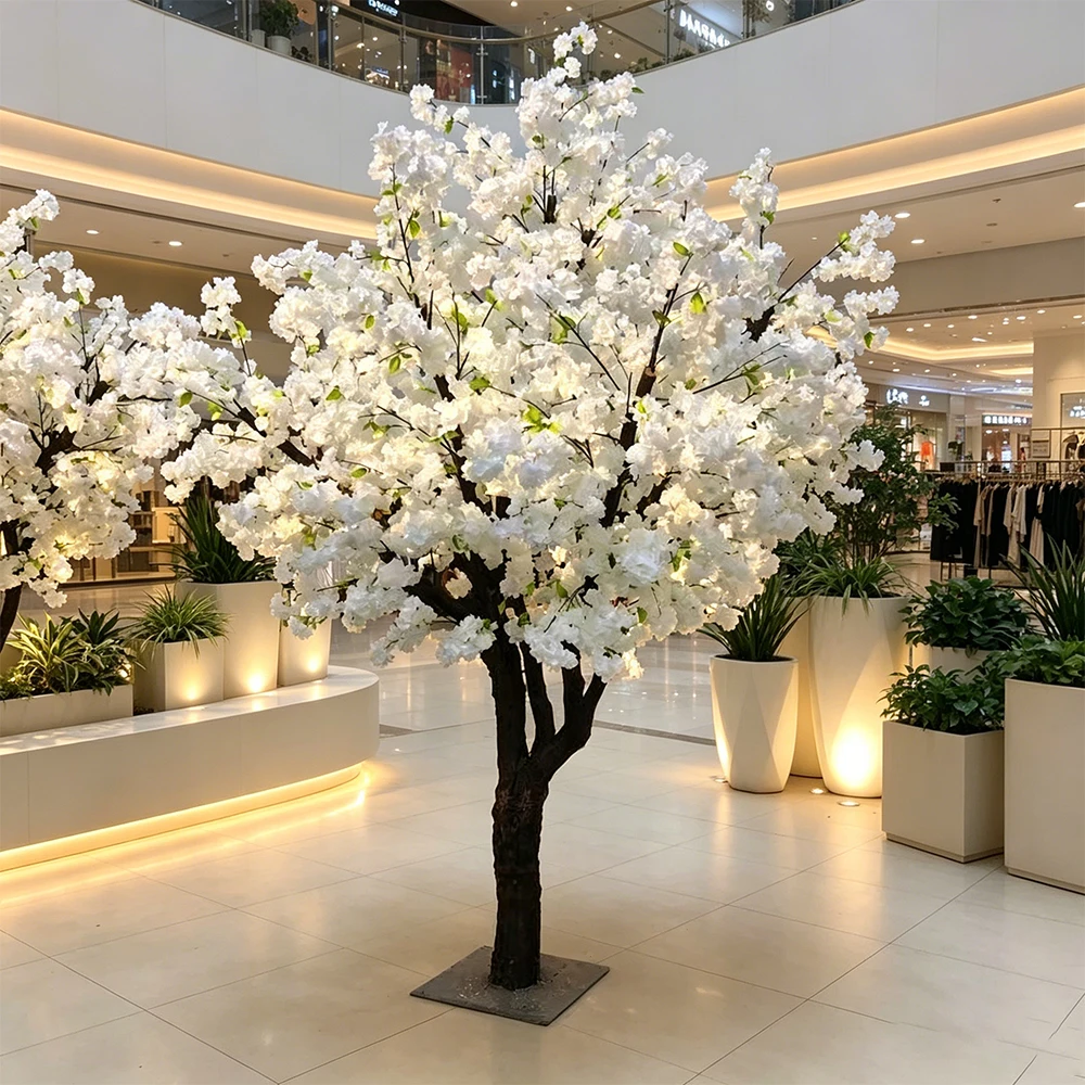 Custom Large Premium Artificial Cherry Blossom Tree Silk Durable for Graduation Indoor Outdoor Decoration