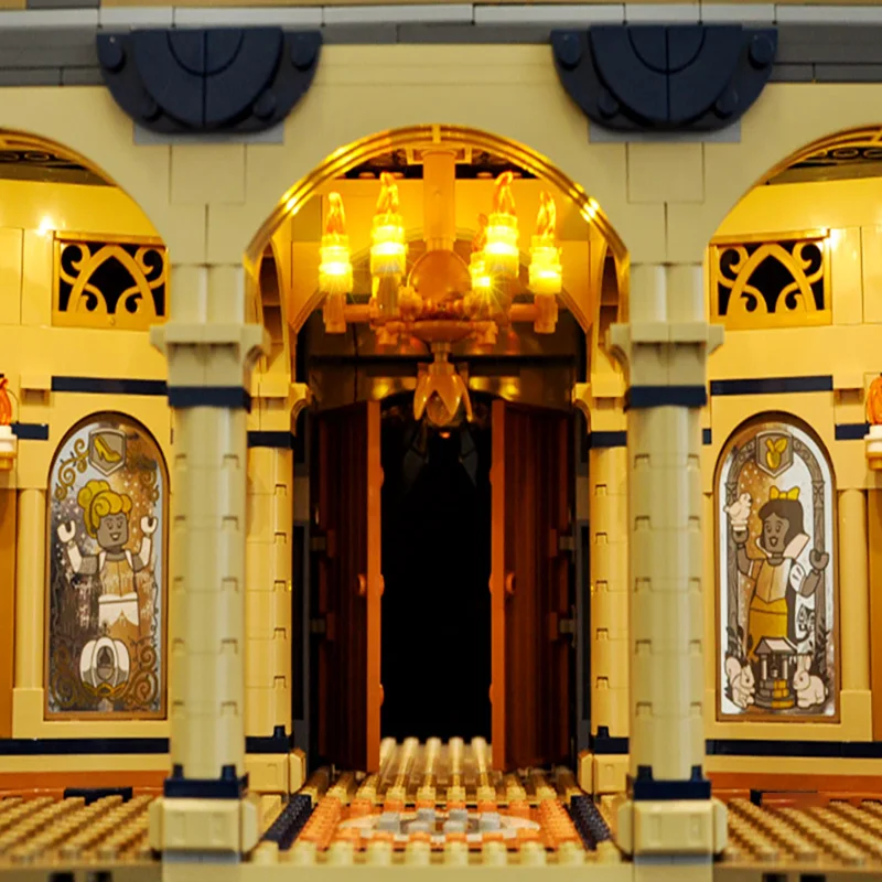 Kit de luz LED para 43222, acessórios de conjunto de iluminação criativa DIY compatíveis com modelo de blocos de construção, não inclui conjunto de modelo