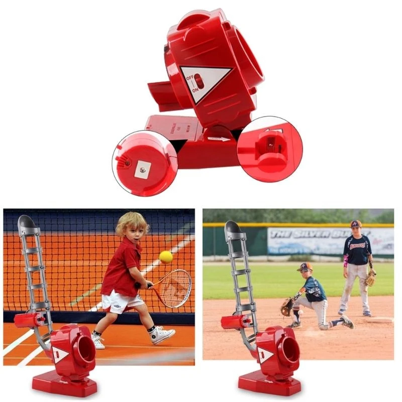 E5BD Softball Pitching Baseball Trainer Machine Machine Electronic Baseball Machine #6