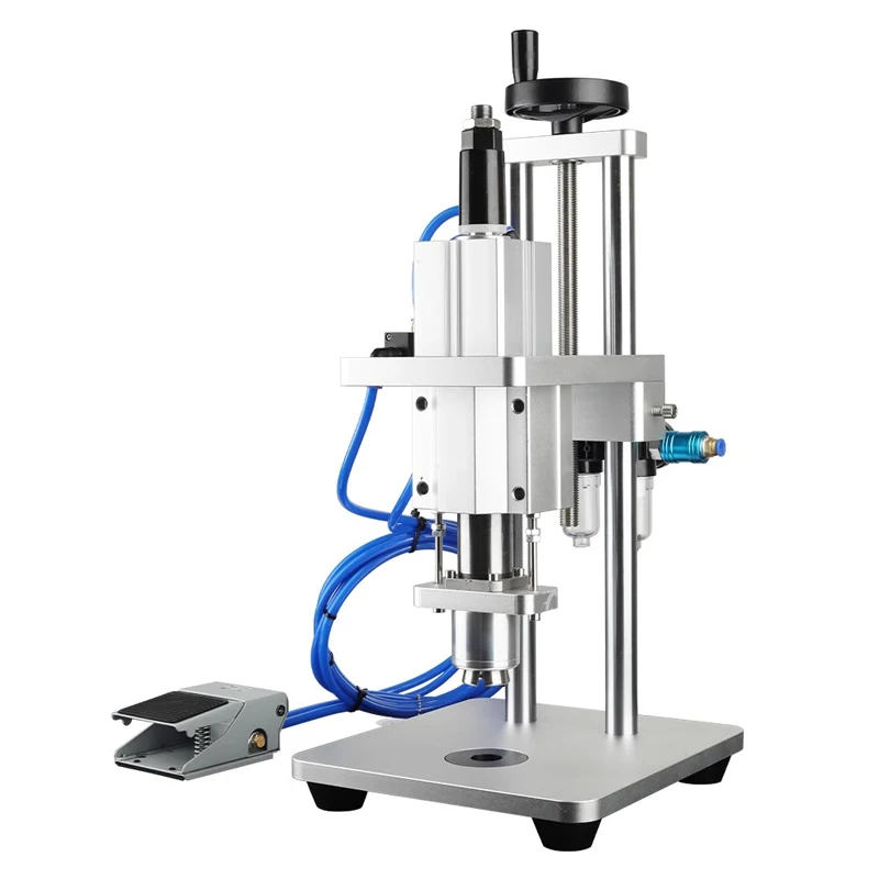 YT-80ZX Flacon pneumatische rolmachine, Afdekmachine, Automatische sluitmachine, Farmaceutische aluminium plastic dopafdichting