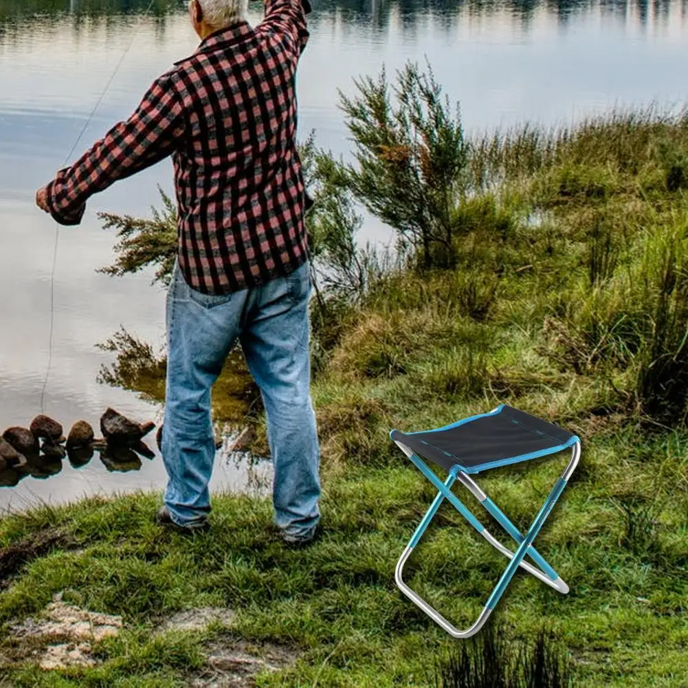 

Camping Bench Portable Foldable Lightweight Useful Telescopic Folding Bench for Fishing