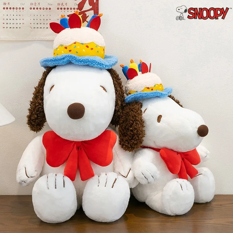 

45/55/70cm Big Size Snoopy Cartoon Anime Plush Stuffed Doll Kawaii Room Decoration Plush Pillow Children's Holiday Gift
