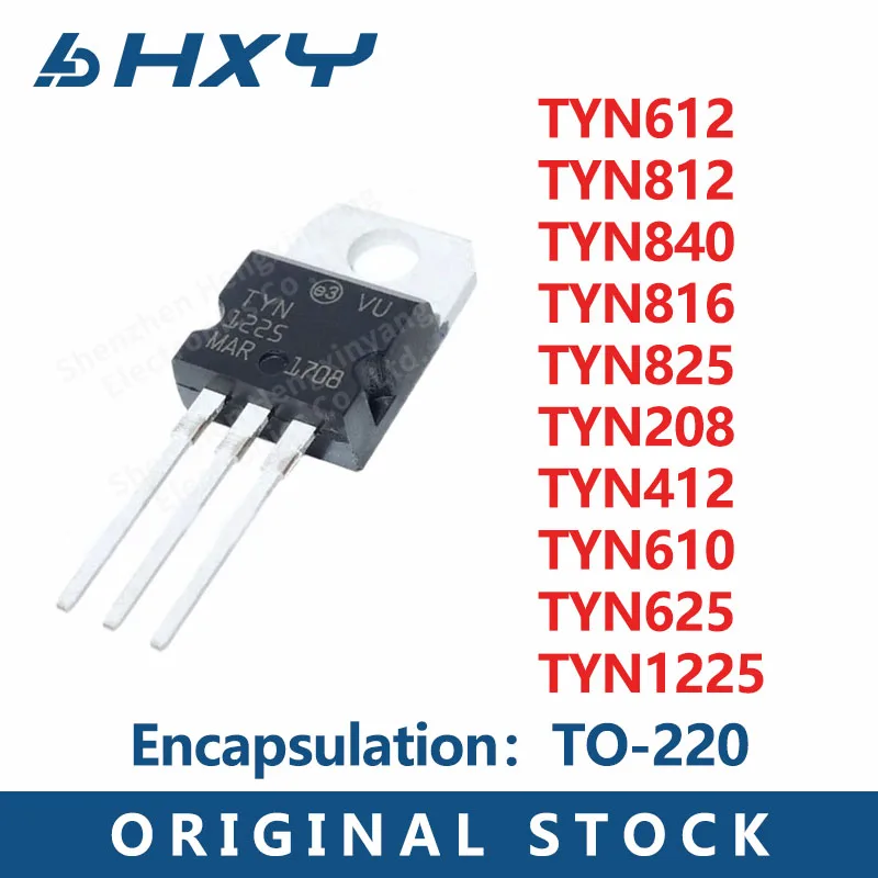 10PCS package TO 220 TYN612 TYN812 TYN840 TYN816 TYN825 TYN208 TYN412 TYN610 TYN625 TYN1225