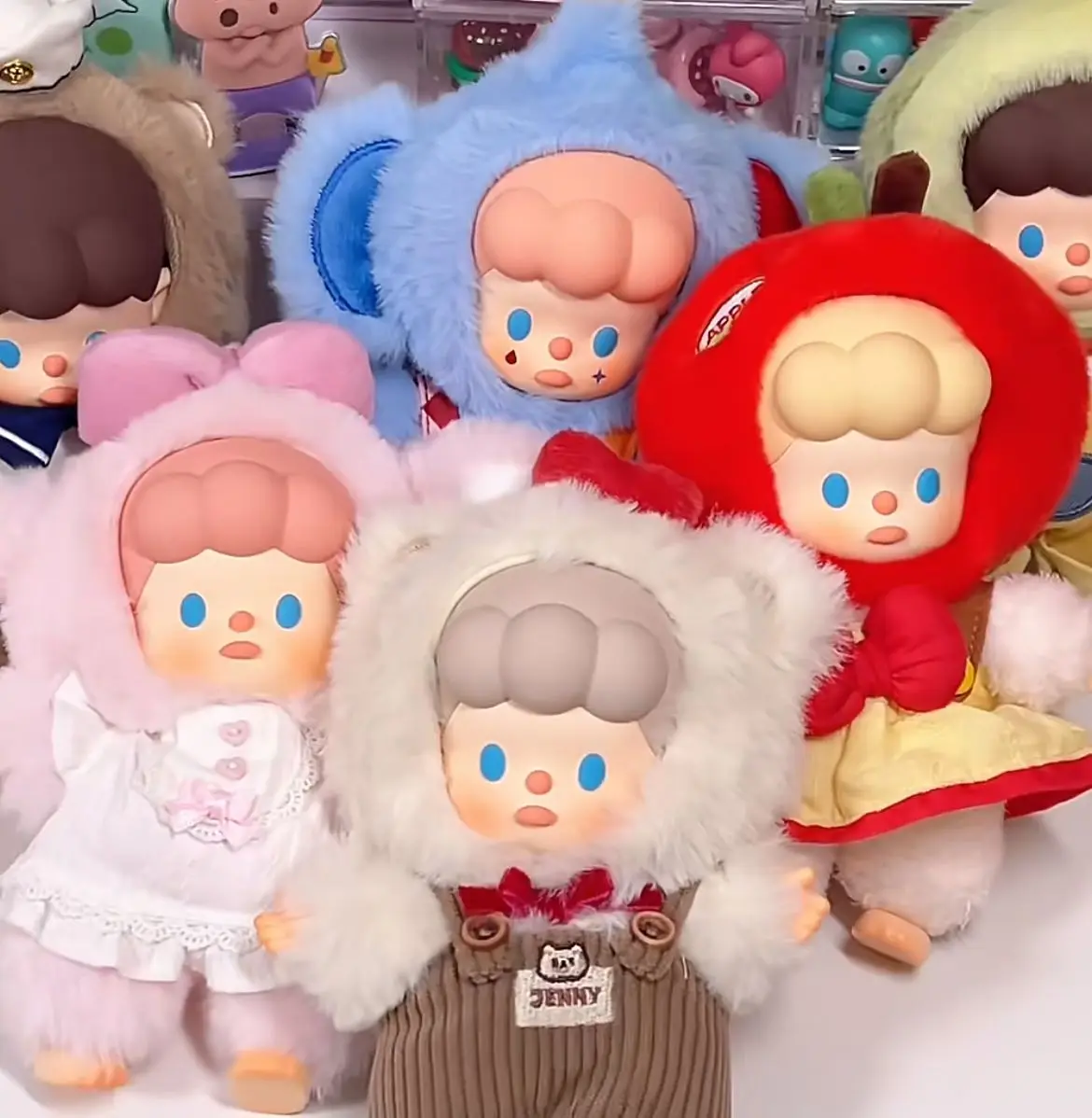 

Dodo Jenny Kingdom Of Fantasy Series Vinyl Blind Box Hat Doll Hanging Ear Rabbit Trendy Collection Ornament Gift