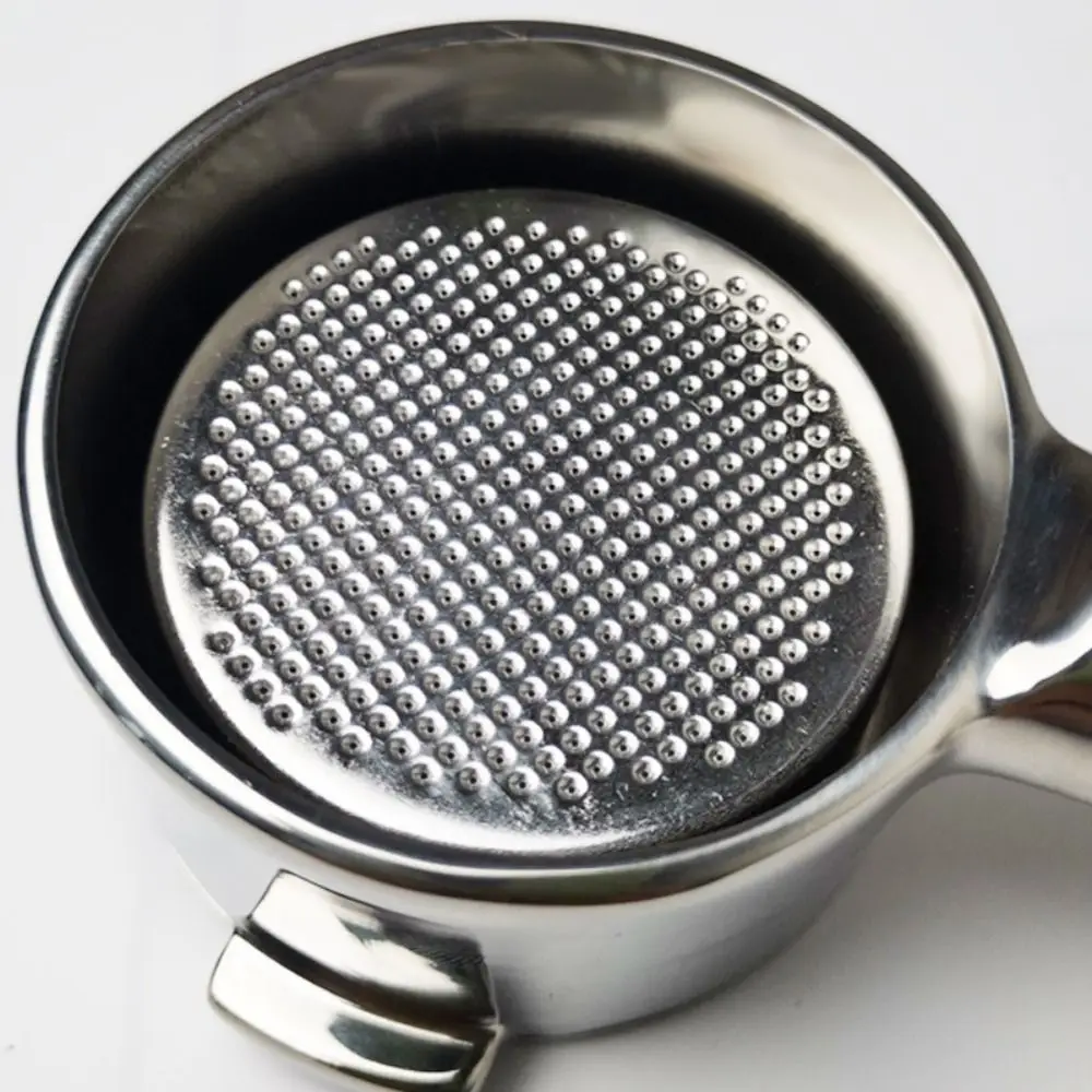 Home Porous Detachable Stainless Steel Coffee Filter Bowl Coffee Machine Powder Trough Filter Basket Coffee Machine Accessories