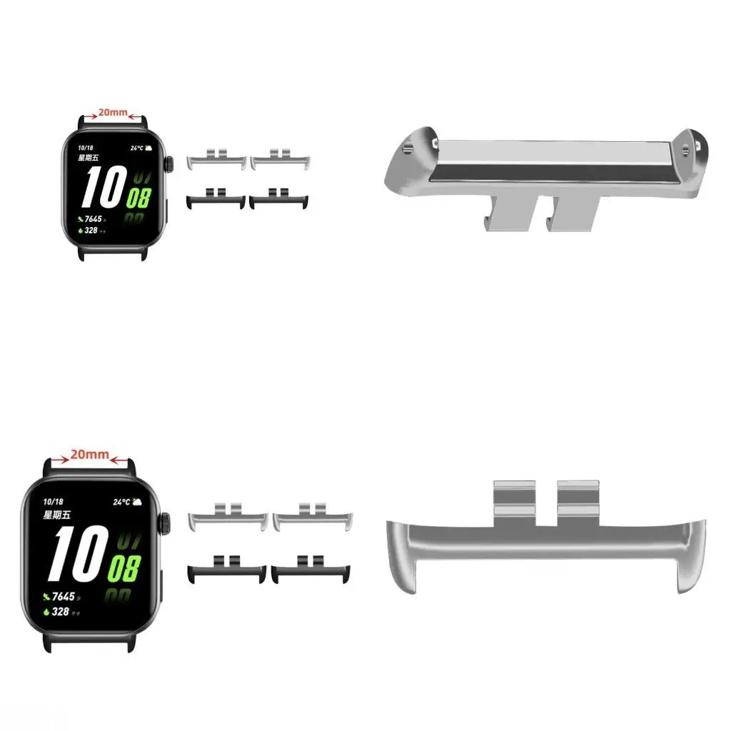 

D08B Reliable Metal Connectors for Choice ROSSINI 2i Perfect for Daily Wear Sports and Business Setting Ensures Durability 2x