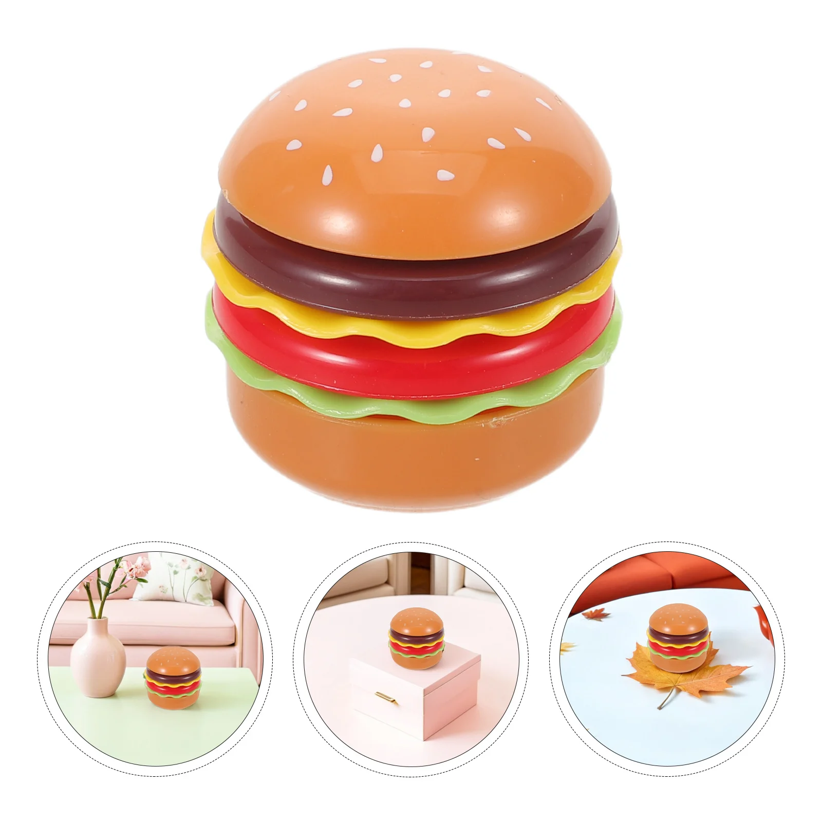 Simulation de nourriture Miniature, Hamburger artificiel réaliste pour maison de poupée, ensemble de jeu de cuisine, faux accessoire de Burger, Mini accessoires en plastique