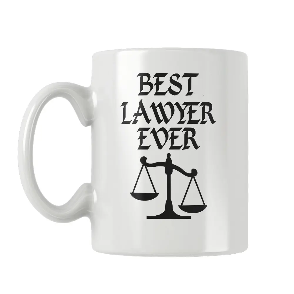 Best Lawyer Ever Mug Coffee Tea Cup Unique Special Birthday Anniversary Lawyer Gifts Women Men