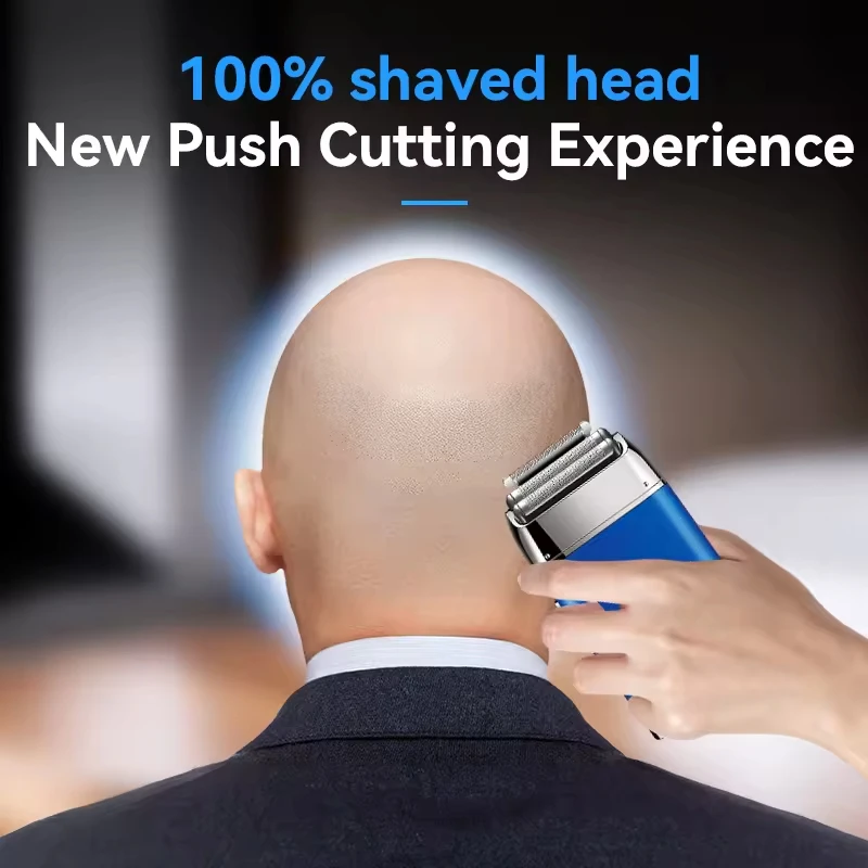 Kemei-Afeitadora eléctrica 2 en 1, KM-T13, resistente al agua, IPX5