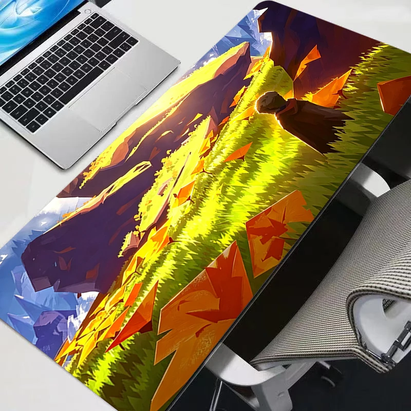 Mouse Pad Warm sunset glow new Gamer Large XXL Keyboard Desk Mouse Mat Carpet Rubber Tapis Souris Gaming Notbook Mousepad