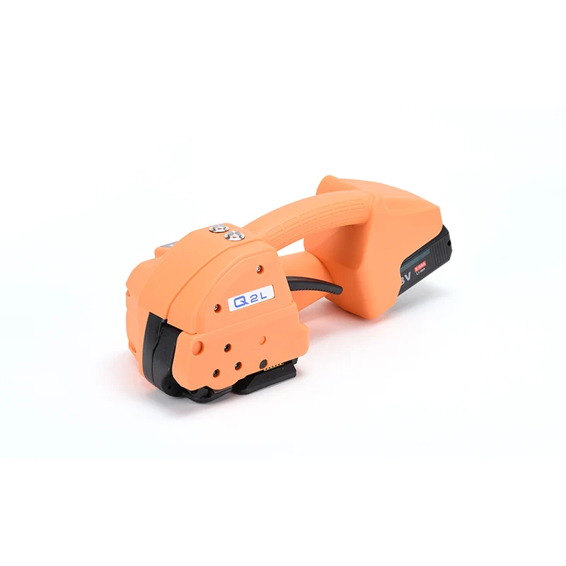 Q2L Plastic Enclosure Shrink Packaging Machine Battery Powered Strapping Machine Electric Packing Tool