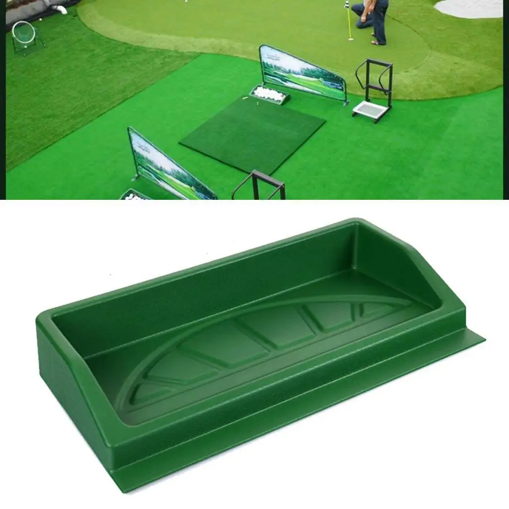 

Golf Ball Tray,Golf Ball Tray,Driving Range Golf Balls Container Hitting Mat,Home Practice Driving Range Balls Trays Training