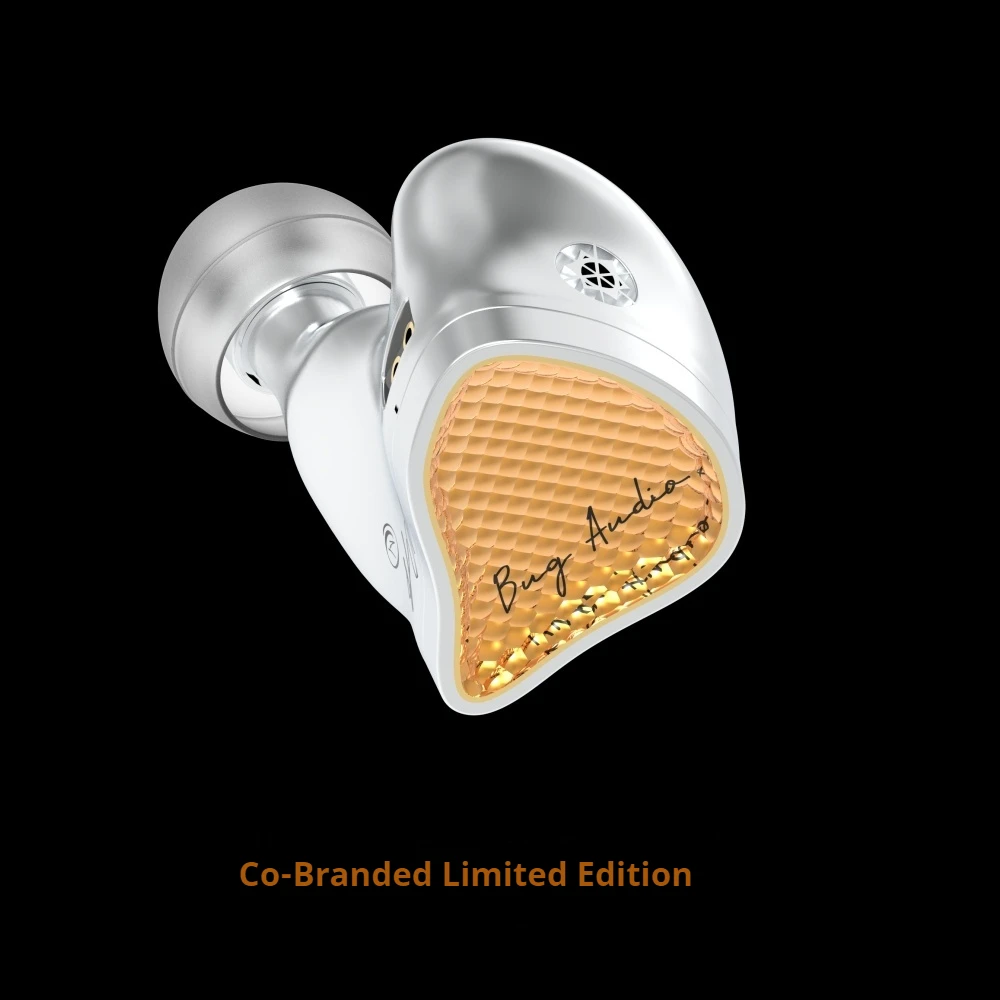 EarAcoustic Audio SPA - إصدار خاص سلكي Hifi عالي الجودة في سماعات الأذن مع علبة ثمانية نغمات ذات علامة تجارية مشتركة