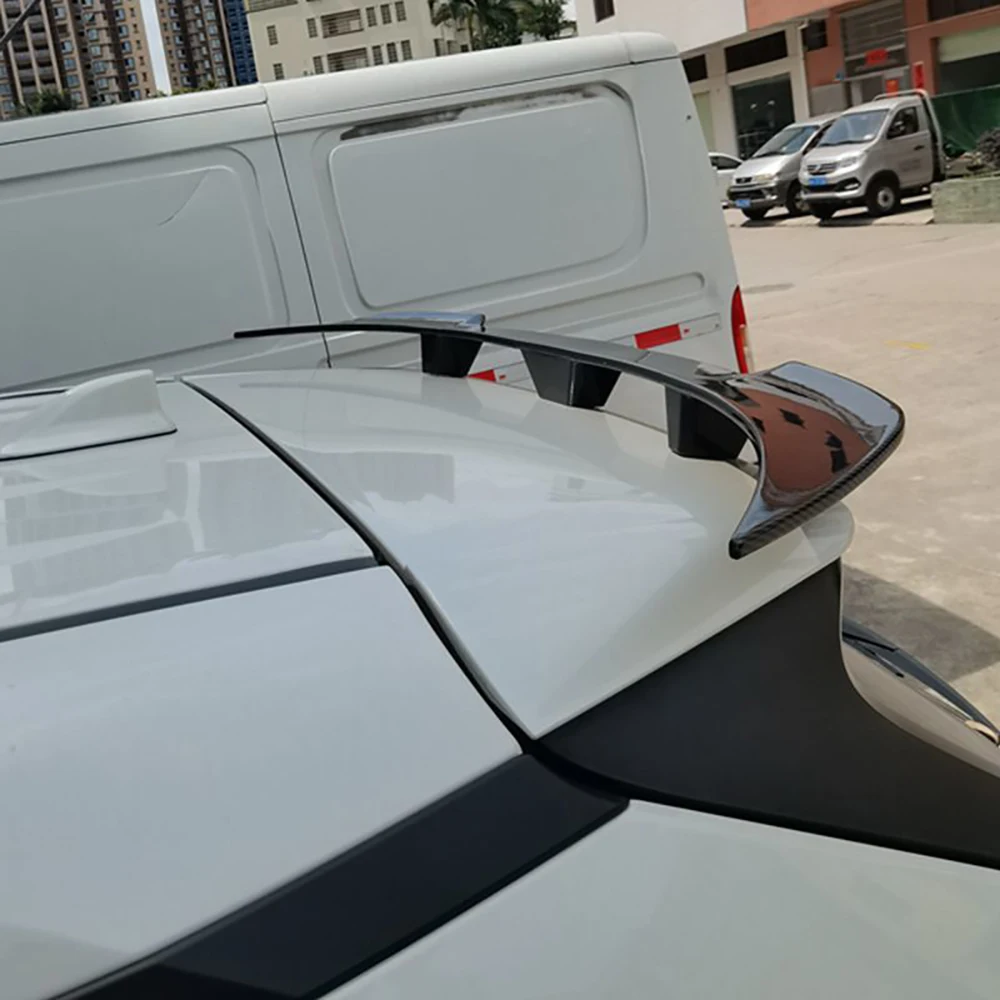 Universal Automobile Tail Wing Non Perforated GT Tail SJ Model Carbon Fiber Fixed Wing Spoiler Low Lying Tail Cars Accessories