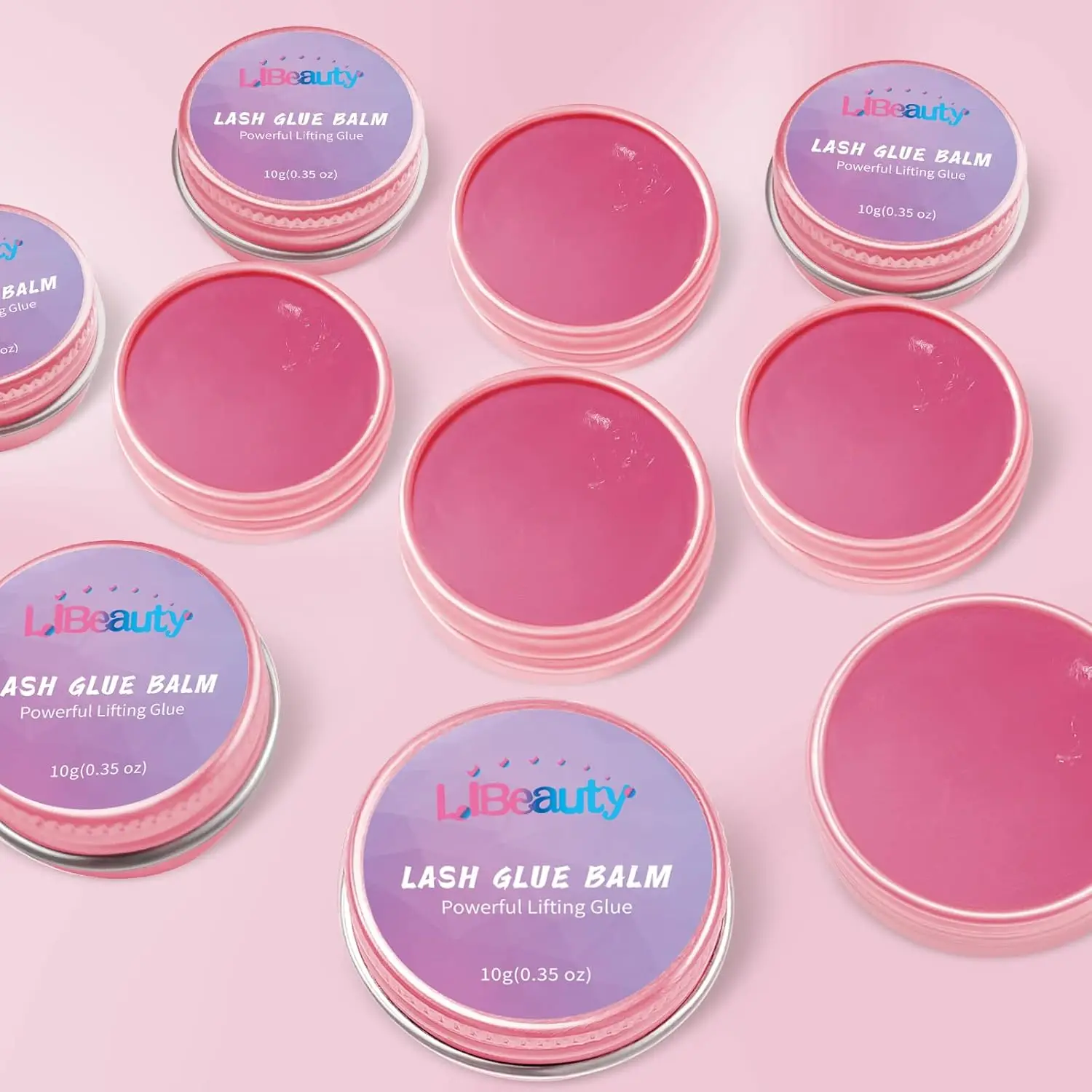 Libeauty 10g Lami Lash Lift Glue Balm Soild Glue Super Stickey Silicone Lash Lift Pads C Curl Adhesive Lash Lift Makeup Tools