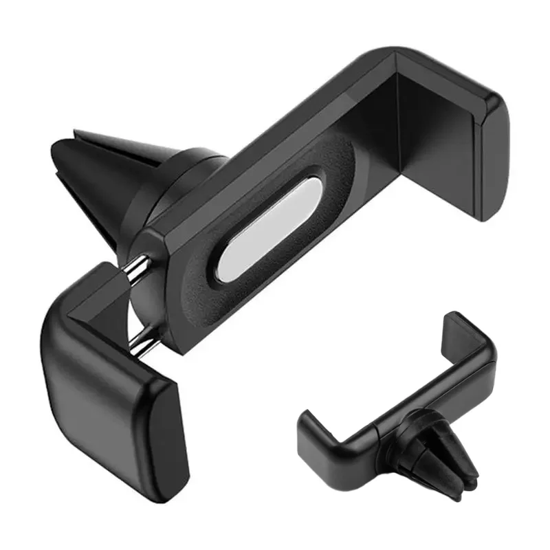 Car Phone Clamp Holder MIni Hands Free Phone Stand For iPhone 17 16 15 14 13 12 Samsung Xiaomi Cellphone Bracket