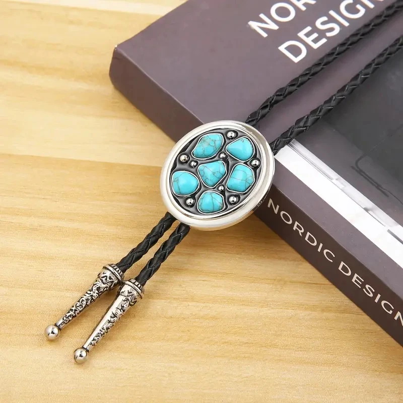 Pop fashion drop pattern bolo tie