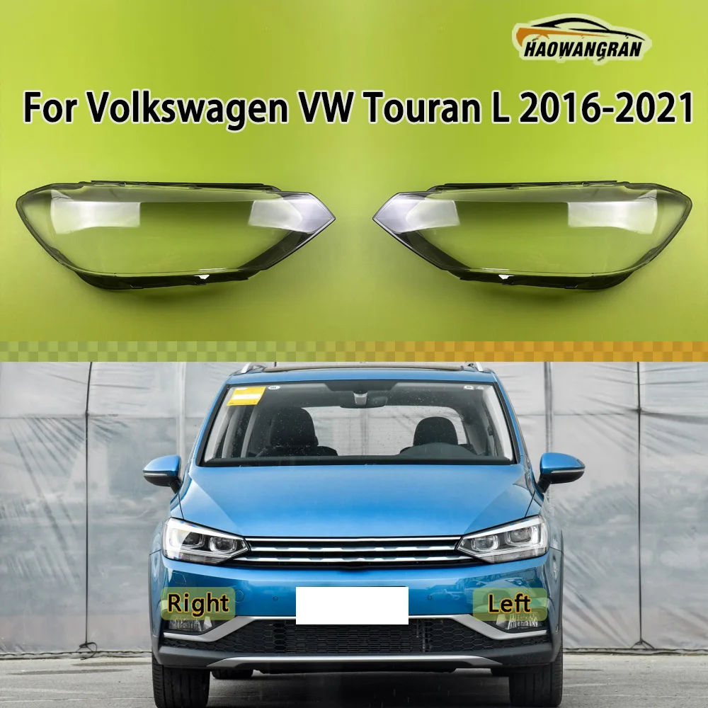 

For Volkswagen VW Touran L 2016 2017 2018 2019 2020 2021 High Car Front Headlight Cover Lampshade Lampcover Caps Headlamp Shell
