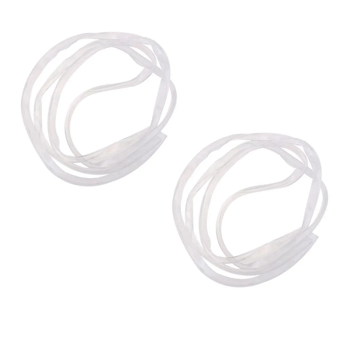 

2Pcs Baby Corner Guards Transparent Silicone PVC Soft Flexible Crash Proof Strip for Kids Safety Protection Edge Guard