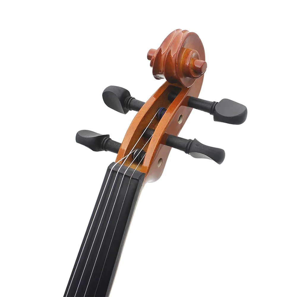 Astonvilla 4/4 Electric Acoustic Violin Maple Solid Wood EQ Acoustic Violin Fiddle Stringed Instruments With Case Accessoires