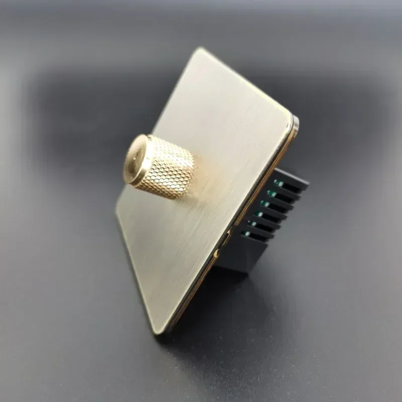 Antiek Type 86 1-4 Gang Groen Brons Geborsteld Metaal 2-weg Tuimelschakelaar Socket Persoonlijkheid voor Home Improvement Hotel