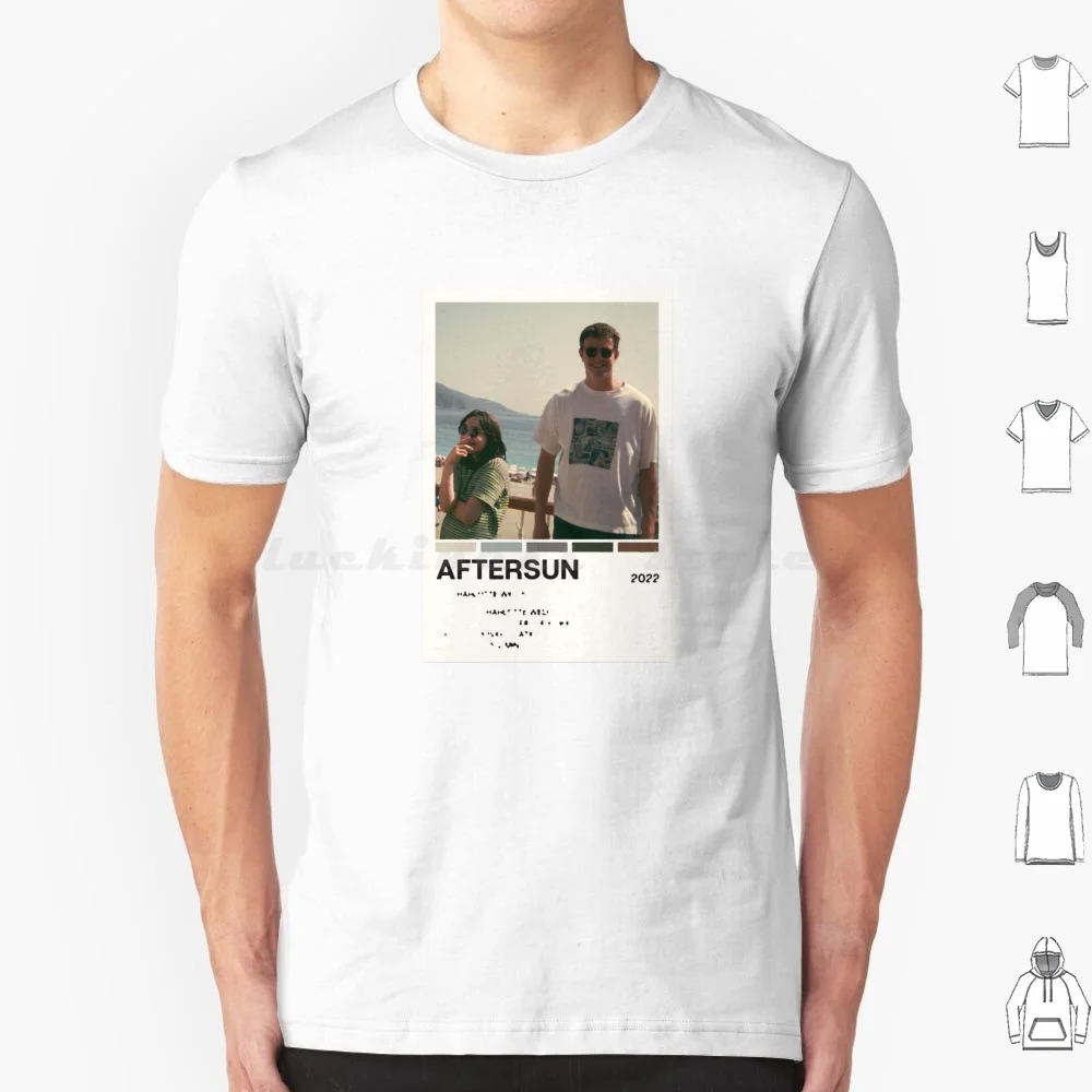Camiseta de película Aftersun (3), Camiseta de algodón para hombres y mujeres, estampado artesanal, película Aftersun Paul Mescal, A24, gente Normal, Charlotte Wells