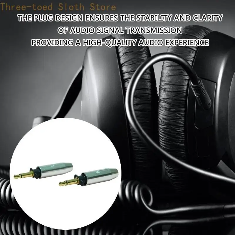 Einfach anzuschließender Ersatz-Soundstecker, Kopfhörerstecker für SONOROUS D8000, verbessert den Hörgenuss, sichere Verbindung – Detail 4