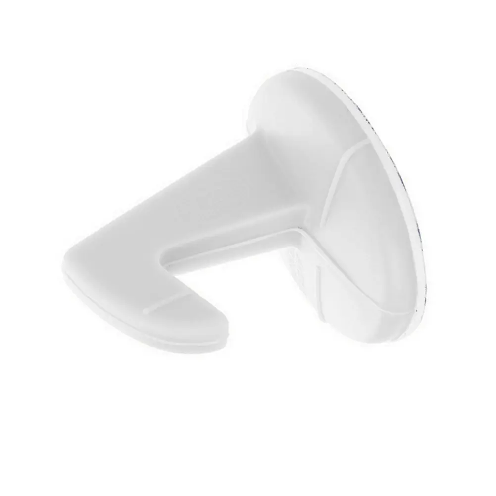 Door Knob Wall Protector Silicone Bumper Pad Crash Stopper Noise Absorbing Soft Cushion with Hook for Cabinet Desk Table Chair