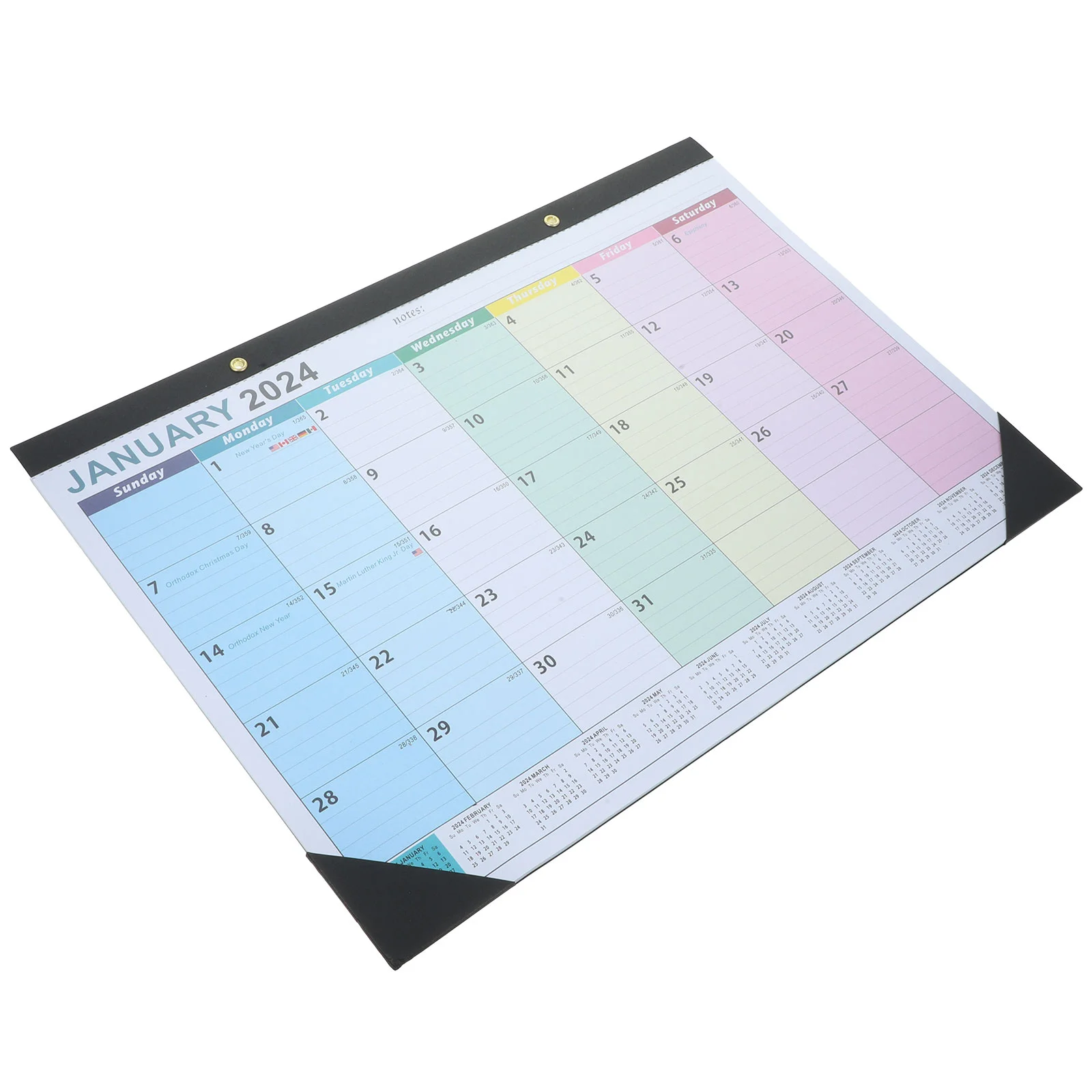 

Calender Wall Calendars Hanging Paper Multipurpose Schedule 2024 Office Month Adornment Christmas