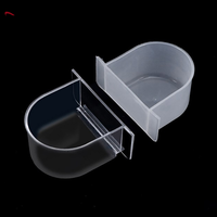 Plastic Hummingbird Feeder Reusable Bird Feeder Lightweight Pet Accessory Practical Feeding Cup Cage Food Water Bowl Bird Feeder