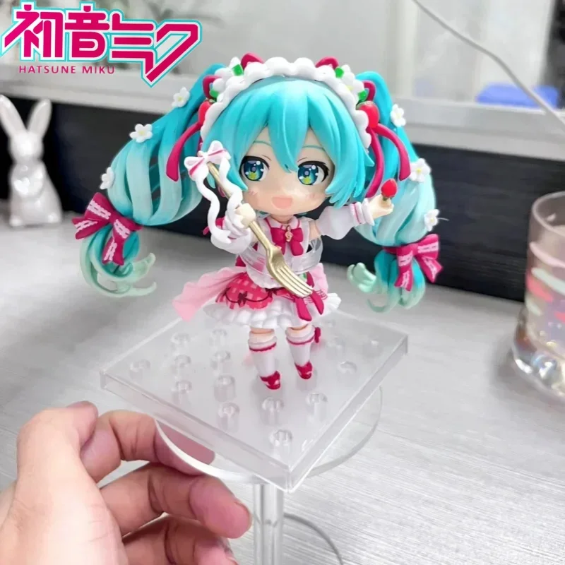 

10cm 1939 Hatsune Miku Anime Figure Virtual Idol Singer Miku Action Figure Pvc Collection Model Doll Christmas Toys Gifts