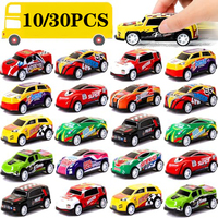 10/20/30Pcs Pull Back Cars and Trucks Toy Vehicles Set for Toddlers, Girls Boys Play Set, Kids Party Favors Goodie Bags Stuffers