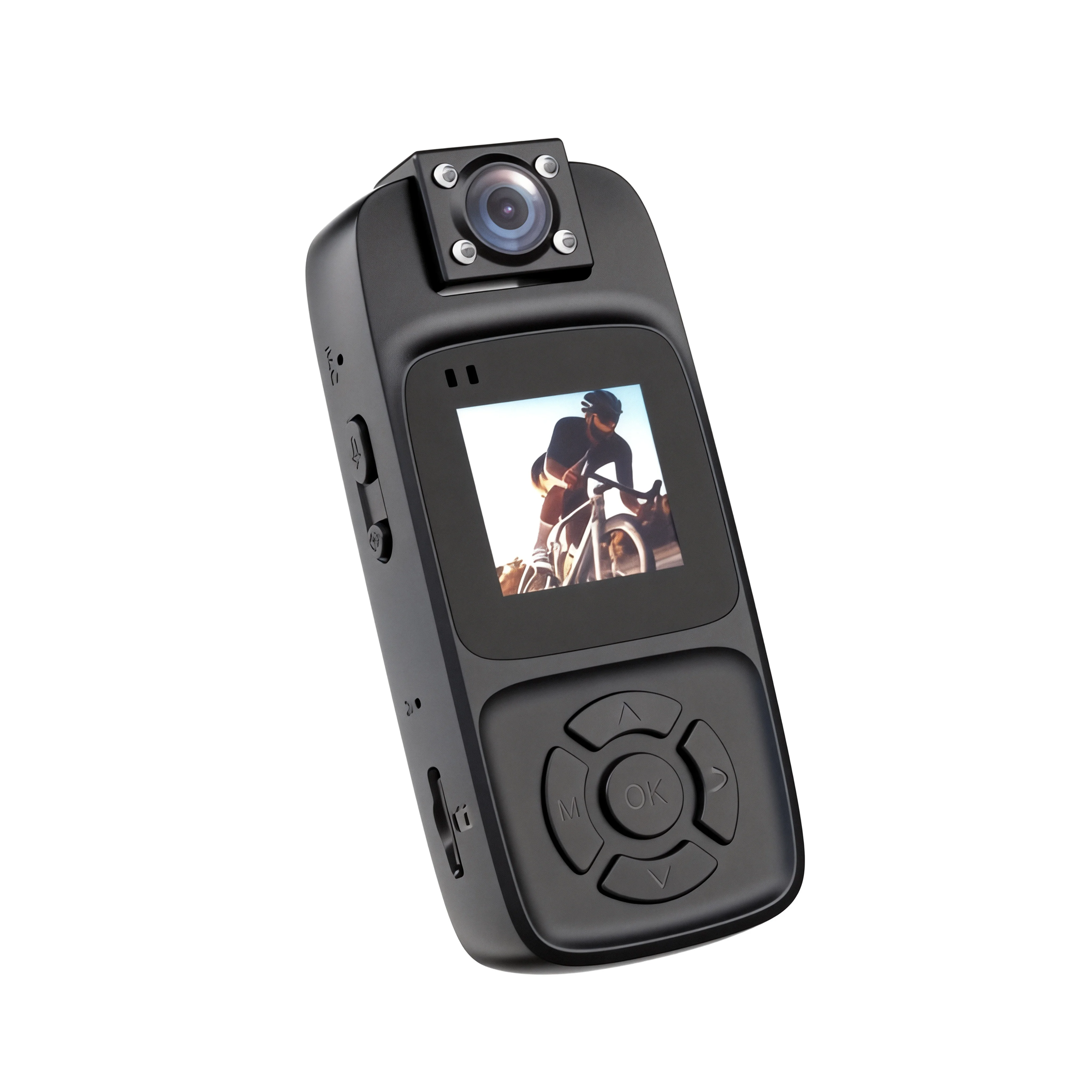 

Камера для видеоблогов и селфи с поворотным объективом на 180 градусов, 1080P, ретро-мини-камера, портативная цифровая камера с поворотным объективом, карманная камера для путешествий