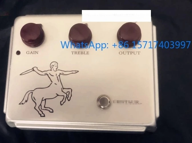 Rock electric guitar overload pusher single piece