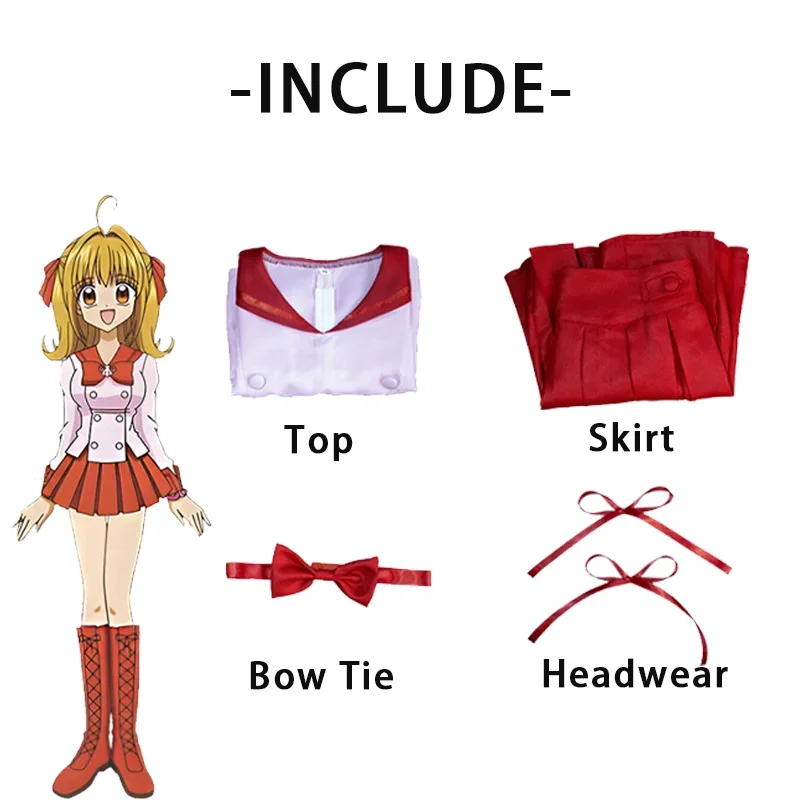 أنيمي حورية البحر ميلودي نانامي Luchia تأثيري حلي الكبار النساء تنورة المدرسة الثانوية بحار موحدة JK لطيف ربطة القوس فيونكة أغطية الرأس وتتسابق #5