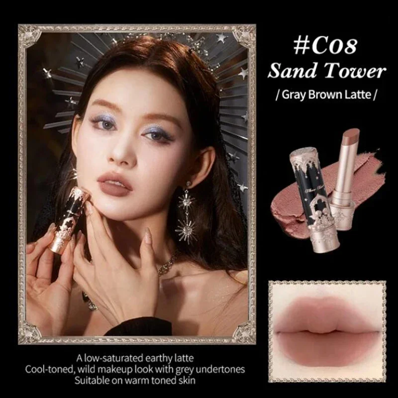 Flor sabe compõem kit cosméticos conjunto completo morango rococó paleta de sombra pequeno anjo iluminador batom fosco 4 pçs kit