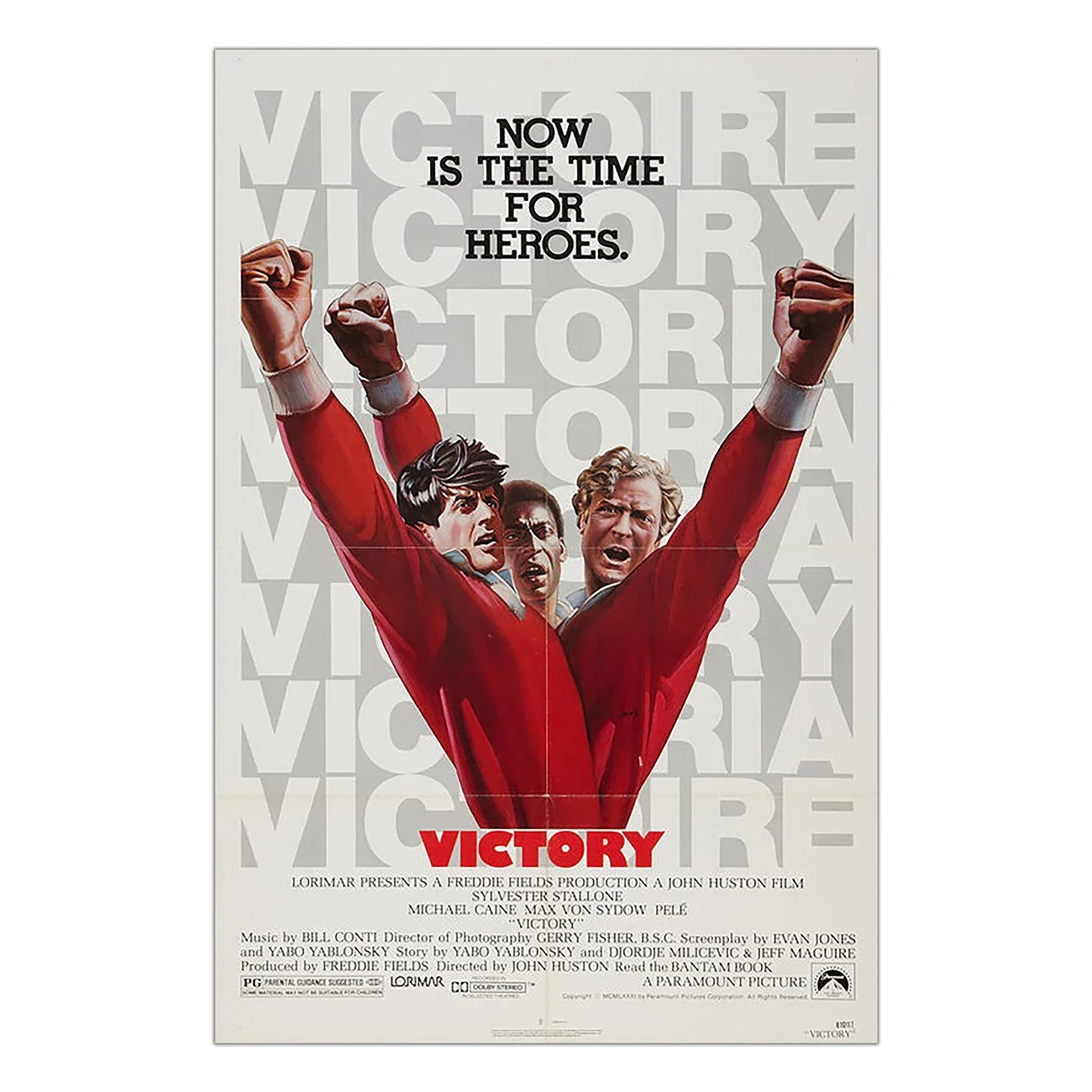 WM3314 Victory Classic Movie HD Silk Fabric Poster Art Decor Indoor Painting Gift