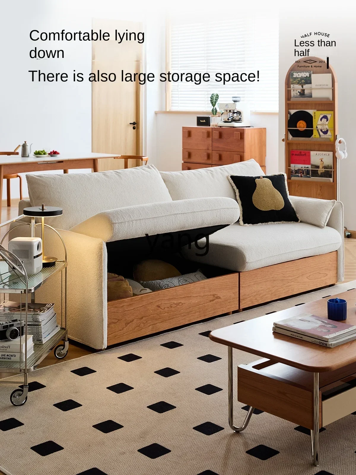 XYY Furniture Storage Sofa Large Capacity Small Unit Nordic Living Room Storage Sofa