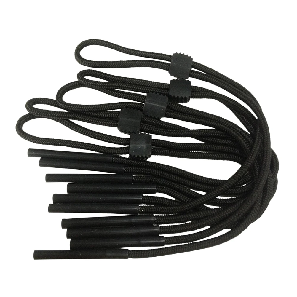 

8Pcs Glasses Cord Lanyard Quality Eyeglass Chain Eco-Friendly Hypoallergenic Necklace for Men Women Black