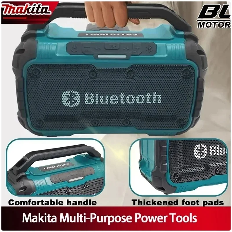 

Makita 3D Stereo Outdoor Speaker Cordless Bluetooth Subwoofer Loudspeaker Stereo Surround Tool