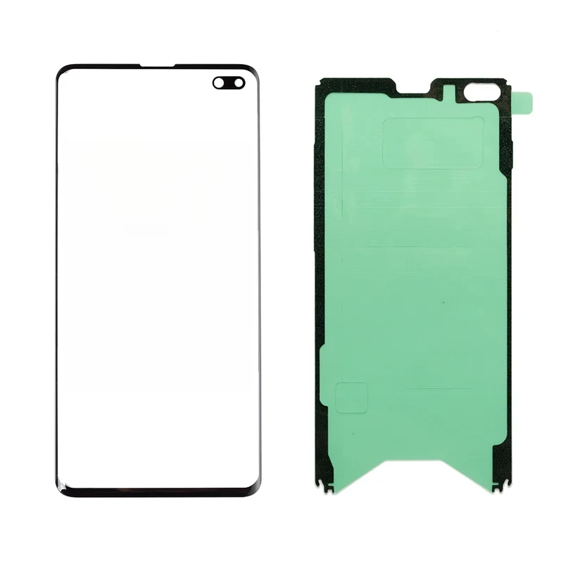 For Samsung Galaxy S20 S10 Plus Note 8 9 10 Plus S8 S9 LCD display outer touch panel screen glass replacement Front Glass Lens