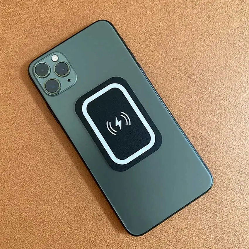 JCD Универсальные металлические пластины для беспроводной зарядки, магнитная пластина, диск для держателя мобильного телефона, автомобильный беспроводной держатель для телефона