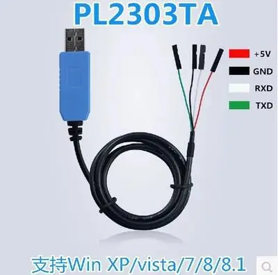 1pcs PL2303TA download cable USB to RS232 converters upgrade solution for Legacy RS232 devices to USB interface PL2303HX