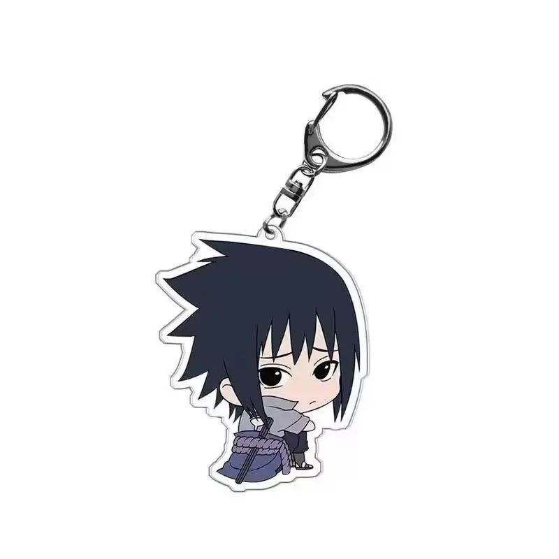 NARUTO chibi cartoon cute acrylic keychain personalized anime student backpack pendant accessory anime merchandise wholesale view 3