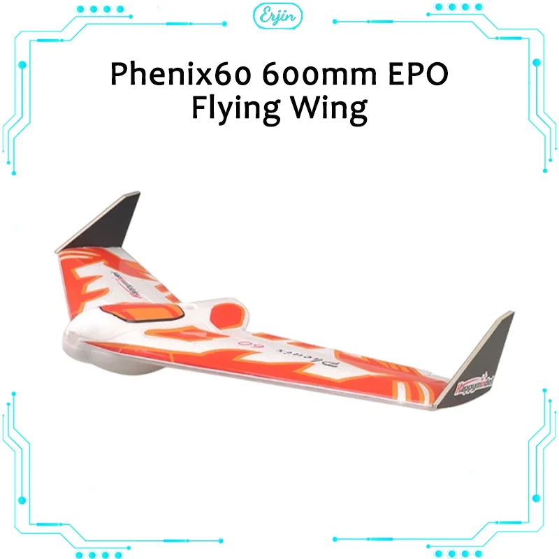 Phenix60 600mm Epo Flying Wing Practice Aircraft Remote Controlled Aircraft Model Fixed Wing Electric Airplane