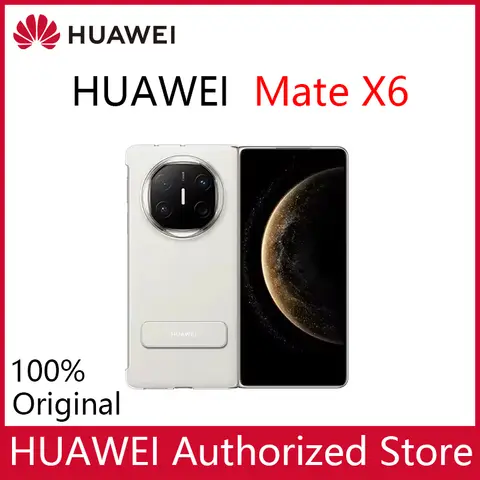 Oryginalny autentyczny dla Huawei Mate X6 Obrotowy uchwyt ochronny etui składane etui ochronne na telefon dla Huawei Mate X6